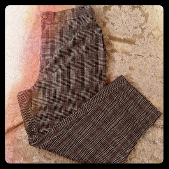 American Eagle Outfitters Pants - AE plaid ankle pant